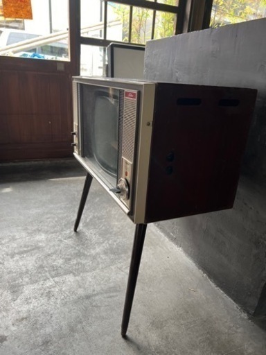 昭和アンティーク　レトロ　テレビ　