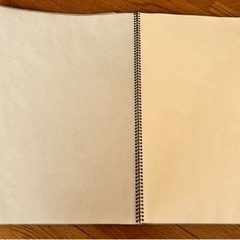 スケッチブック、A3用紙、鉛筆の画像