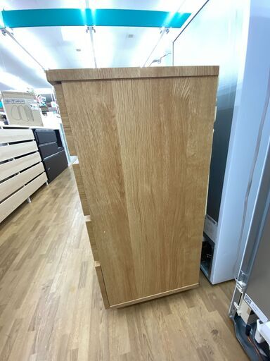 【ドリーム川西店御来店限定】 ニトリ キッチンボード ブラウン H850×W1195×D400 クリーニング済み 【200123925
