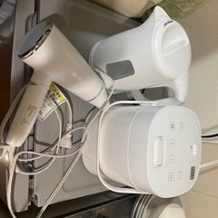 家電 キッチン家電 ジューサー、ミキサー、ニトリ、炊飯器、ドライヤー、電気ケトルの画像