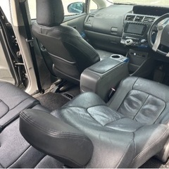 オークション価格。H23年　プリウスα Gツーリング！車検あり人気の黒！値引き可能の画像