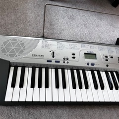 CASIO カシオ　CTK-230  電子キーボードの画像