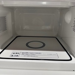 無印良品 MUJI 2021年製 電子レンジ 18L MJ-SER18Aの画像