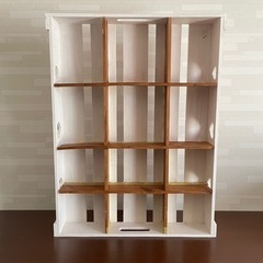 手作り木製の棚　　