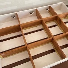 手作り木製の棚　　の画像