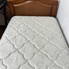 【美品】大塚家具　シングルマットレス　KINGSDOWN マットレスのみの画像