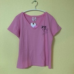 伊勢丹　¥17600 日本製　パステルピンク　Tシャッツ　ピンク...