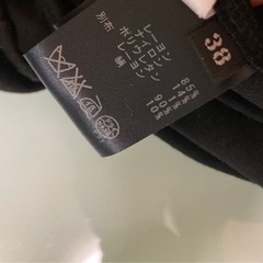 伊勢丹　PASSIONE   ブラック　カットソー　黒い　フレア　チュニックの画像