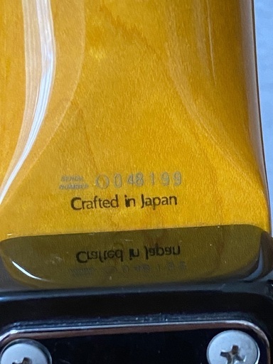 crafted in japan Oシリアルのジャズベースです！