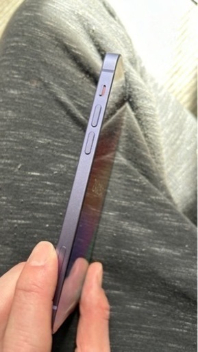 ［美品］iPhone12 64ギガ　パープル