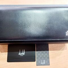 【愛品館 市原店】ダンヒル ウェセックス ファスナー小銭長財布