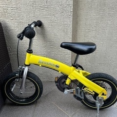 ヘンシンバイク 黄色 キックバイク 変形 自転車 子供用｜Yahoo