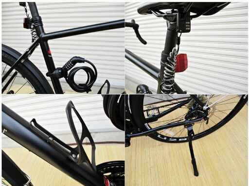美品！　ルイガノ クロスバイク　6061 ALLOY　動作良好　700×35C　アルミ　ディスクブレーキ　サイクリング　LOUIS G
