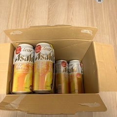 クリアアサヒ　500mlロング缶　18本