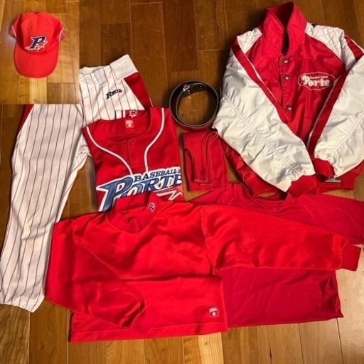 ポルテ  野球 ユニホーム 8点セット