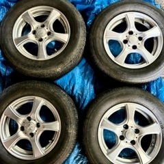 【週末値引】185/70R14 トーヨーD−7 ダンロップ製アル...