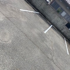 駐車場ライン修正