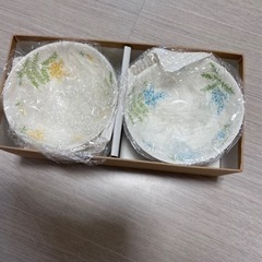 花柄の小皿の画像