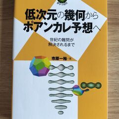 低次元の幾何からポアンカレ予想へ　技術評論社数学への招待（２０１８年初版）の画像