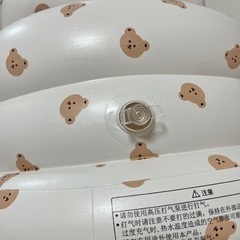 ベビーチェア（くま柄）　バスチェア　お風呂チェアの画像