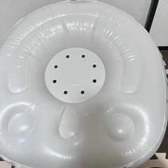 ベビーチェア（くま柄）　バスチェア　お風呂チェアの画像