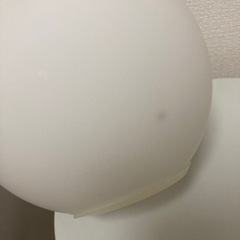 ニトリ　ボールランプ　ガラス　お月さま　間接照明の画像