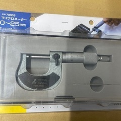 値下げしました。超お得🉐シンワ測定　マイクロメーター（ラスト品）No.8の画像