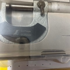 値下げしました。超お得🉐シンワ測定　マイクロメーター（ラスト品）No.8の画像