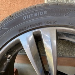 車のパーツ タイヤ、ホイールの画像