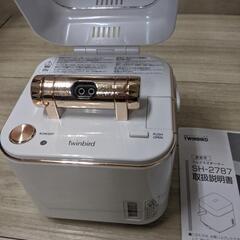 ツインバードTWINBIRDフェイススチーマーSH2787の画像