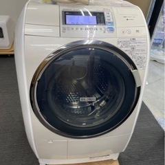 日立ドラム式洗濯乾燥機10kg ビッグドラム風アイロン　BD-V9500L