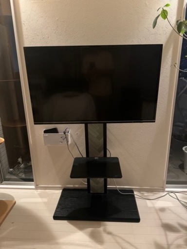 43型　液晶テレビ　テレビ台付き