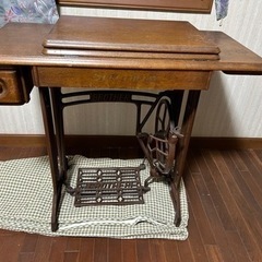 ブラザー　アンティークミシン台