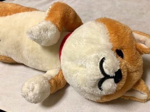 わん犬　添い寝ぬいぐるみ