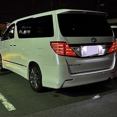 TOYOTA ヴェルファイア20系後期ナビフルセグETCドラレコサンルーフ後席モニターの画像
