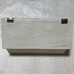 アンティーク　インテリア　木箱　テッシュ箱の画像