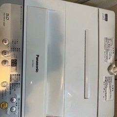 Panasonic 洗濯機　5kg 2017年製の画像
