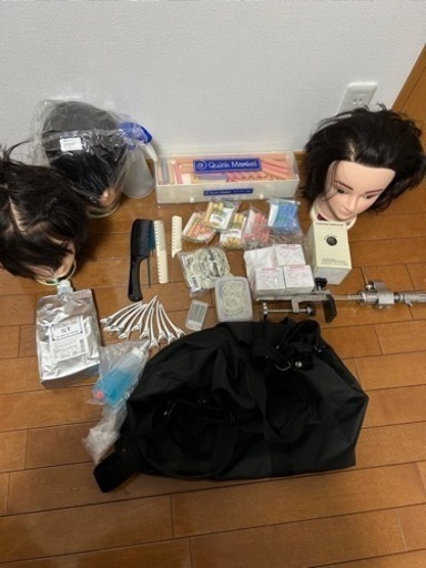 美容師国家試験　一式　ワインディング　オールウェーブ