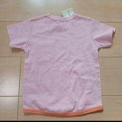 【新品】女の子100 半袖Tシャツ　ハッシュアッシュの画像