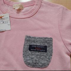 【新品】女の子100 半袖Tシャツ　ハッシュアッシュの画像