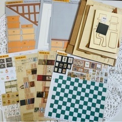 つくるんです SAM'S STUDY& 未使用キグミ&3D立体ペーパーパズルの画像