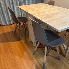 完成！IKEA ダイニングテーブル 『ノールデン』｜sachiwau