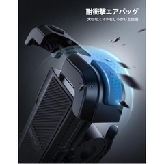 未使用❣️ 片手操作 自転車 スマホ ホルダー スタンド 簡単取付の画像