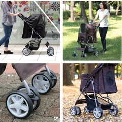 ペット用品 犬 バギーの画像