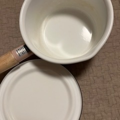 ミルクパン　ホーロー鍋の画像