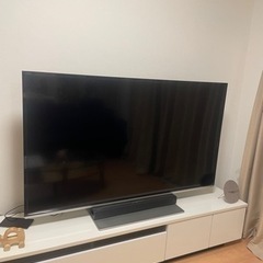 うつりません　ジャンク品65型東芝REGZAテレビ