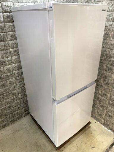全国送料無料★3か月保障付き★冷蔵庫★2021年★シャープ★152L★SJ-15E9-W★R-744