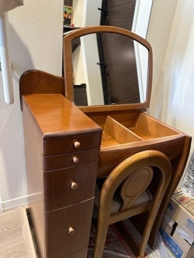 家具 ドレッサー　椅子付き