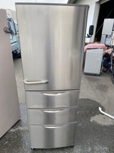 福岡市内配送設置無料　AQUA アクア AQR-S36E(S） [冷蔵庫（355L・右開き） 4ドア ステンレスシルバー]