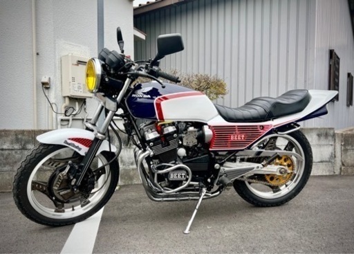 CBX400F 検R7.4/再生キャブ フルBEET 純正ハン  フレーム再塗装済‼︎